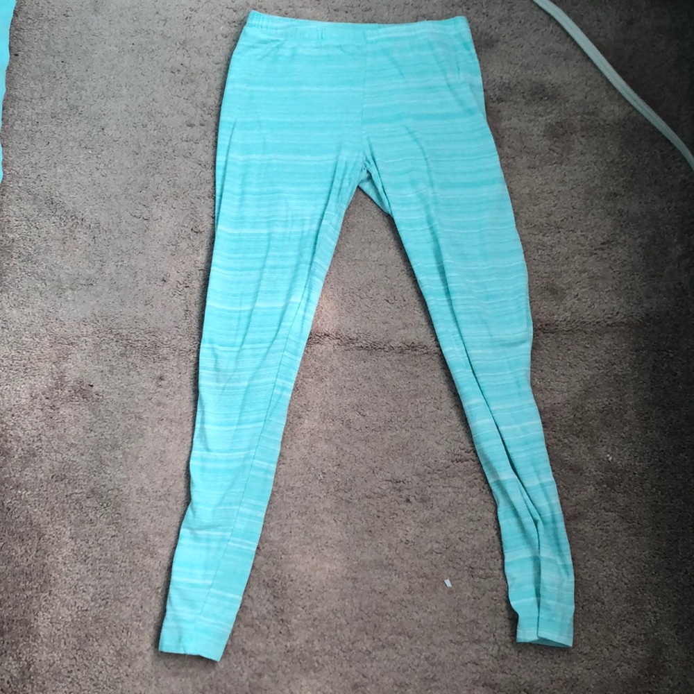 So Light Green Leggings